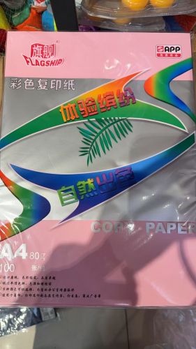 旗舰彩色复印纸 100张/包