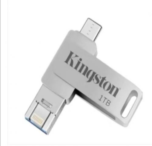 金士顿大容量1tb手机u盘1t电脑两用华为type-c接口苹果优盘512g 银色 银色1TB SKU:bangke2002782